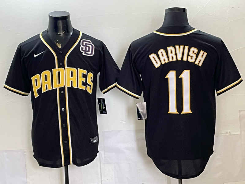 Men San Diego Padres #11 Darvish black Nike MLB 2026 Jersey 052601